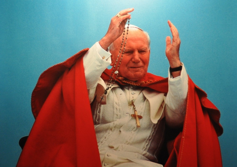 Wystawa plenerowa „Nie lękajcie się młodości. Karol Wojtyła – Jan Paweł II i młodzi”