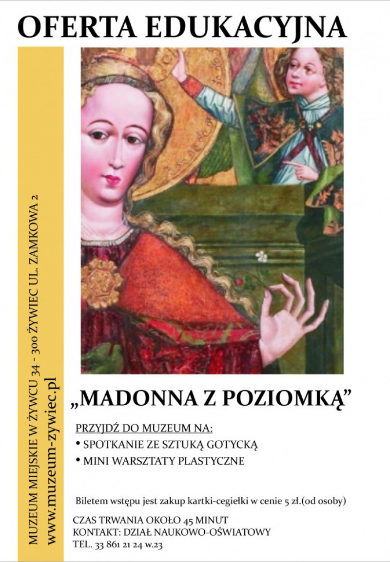 MADONNA Z POZIOMKĄ – NOWA OFERTA EDUKACYJNA MAJ-CZERWIEC 2014 R.