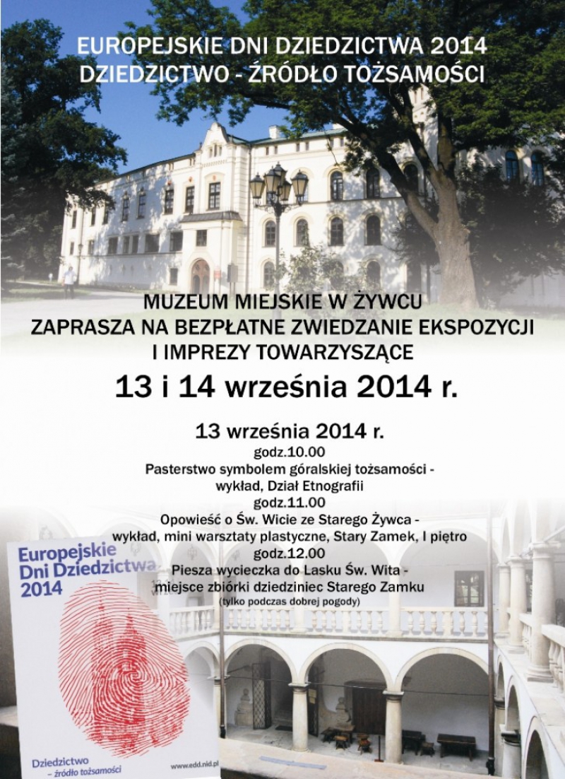 EUROPEJSKIE DNI DZIEDZICTWA 2014