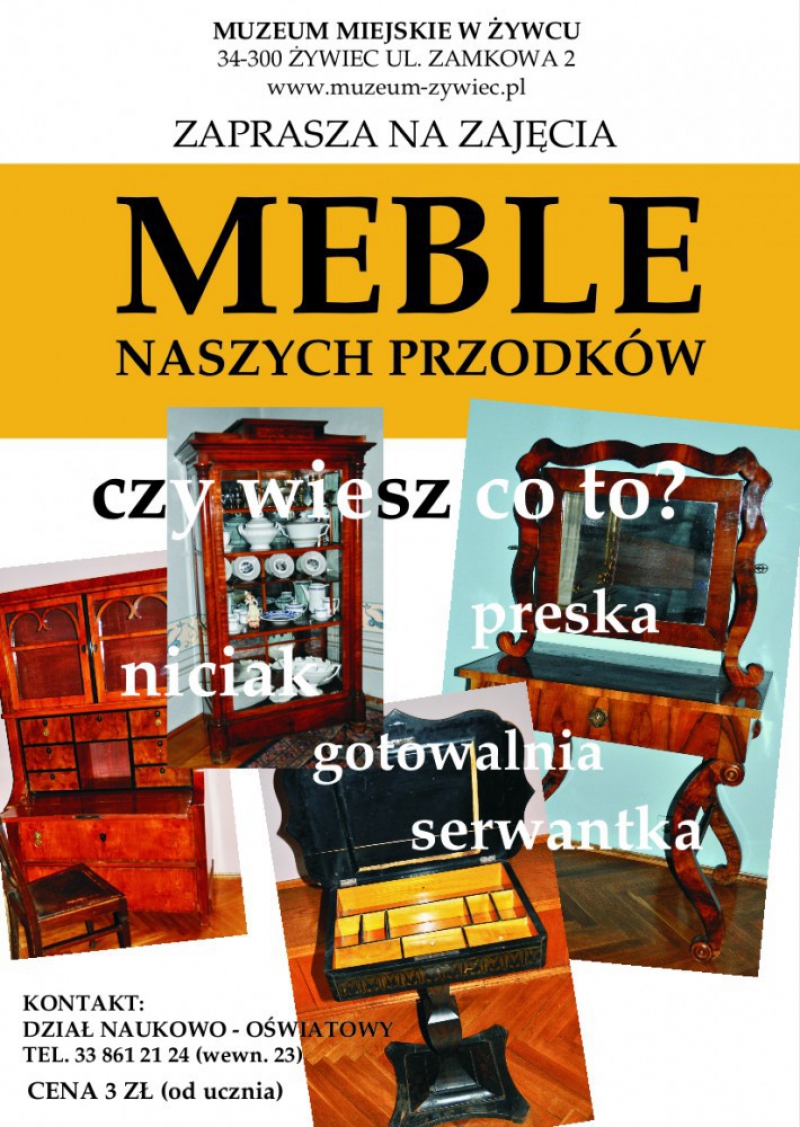 MEBLE NASZYCH PRZODKÓW