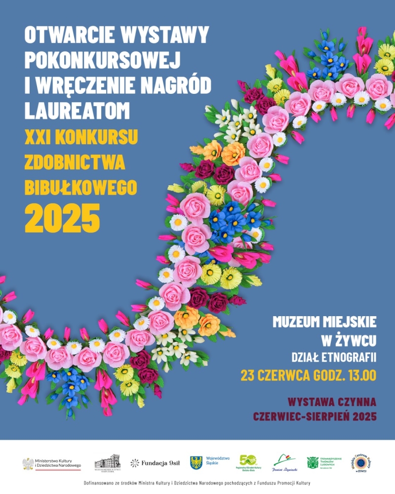 Wypis z Protokołu z posiedzenia Jury XXI Konkursu Zdobnictwa Bibułkowego 2025 w dniu 2 czerwca 2025