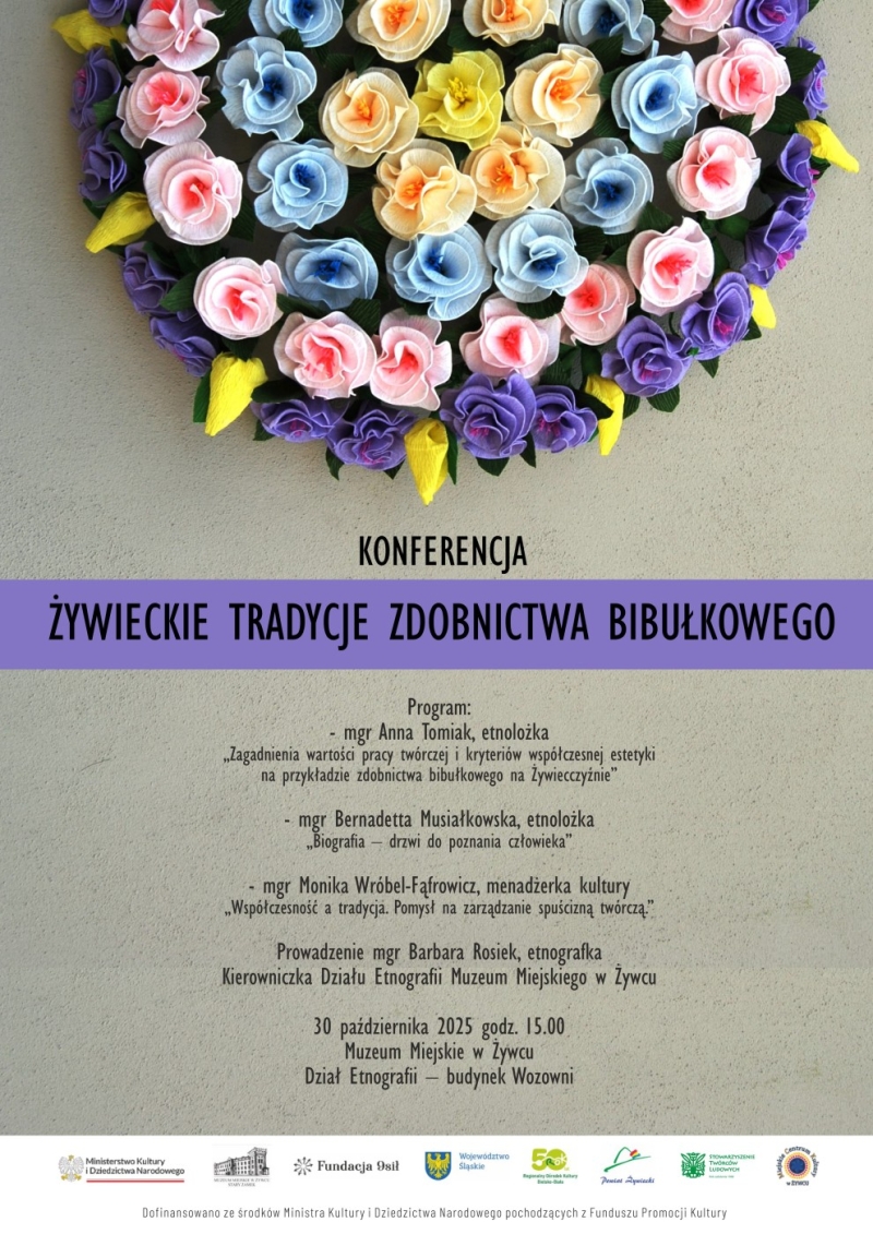 Żywieckie tradycje zdobnictwa bibułkowego