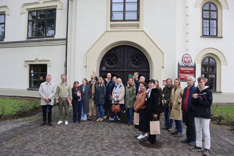 Maria Christina Habsburg wraz z rodziną odwiedziła Muzeum Miejskie w Żywcu
